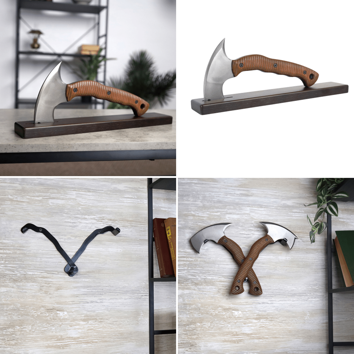AncientSmithy Compact tomahawk "Balor" with polymer composite handle