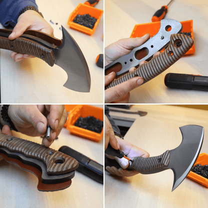 AncientSmithy Compact tomahawk "Balor" with polymer composite handle