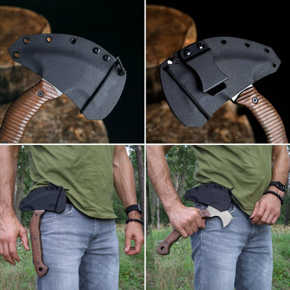 AncientSmithy Compact tomahawk "Mingan" with polymer composite handle