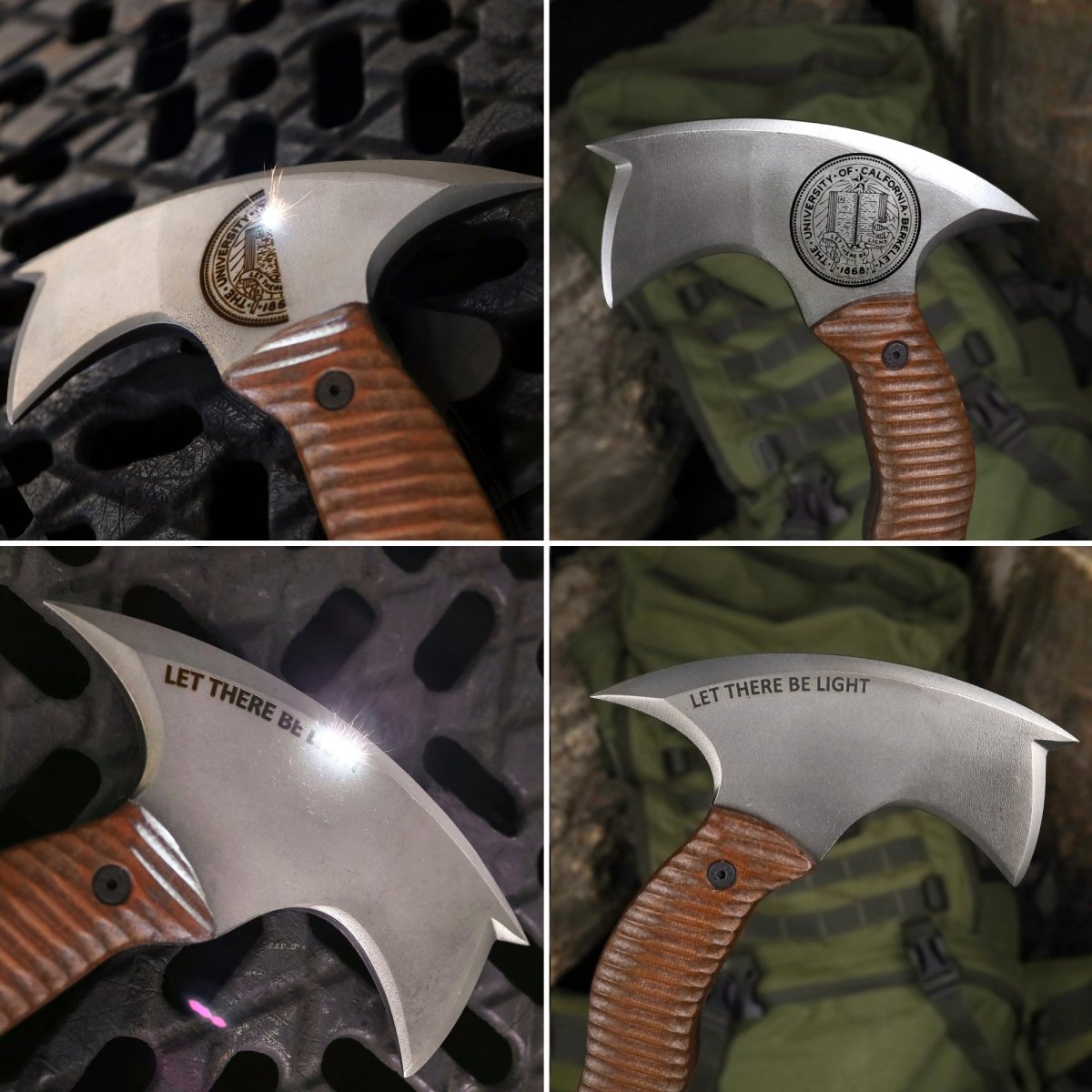 AncientSmithy Compact tomahawk "Mingan" with polymer composite handle