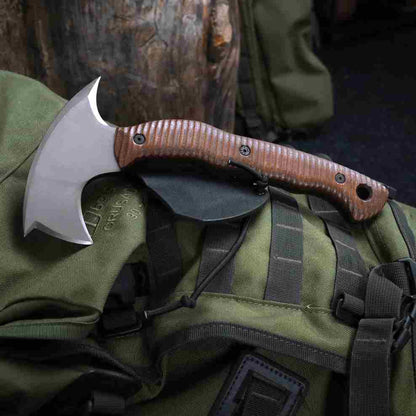 AncientSmithy Compact tomahawk "Mingan" with polymer composite handle