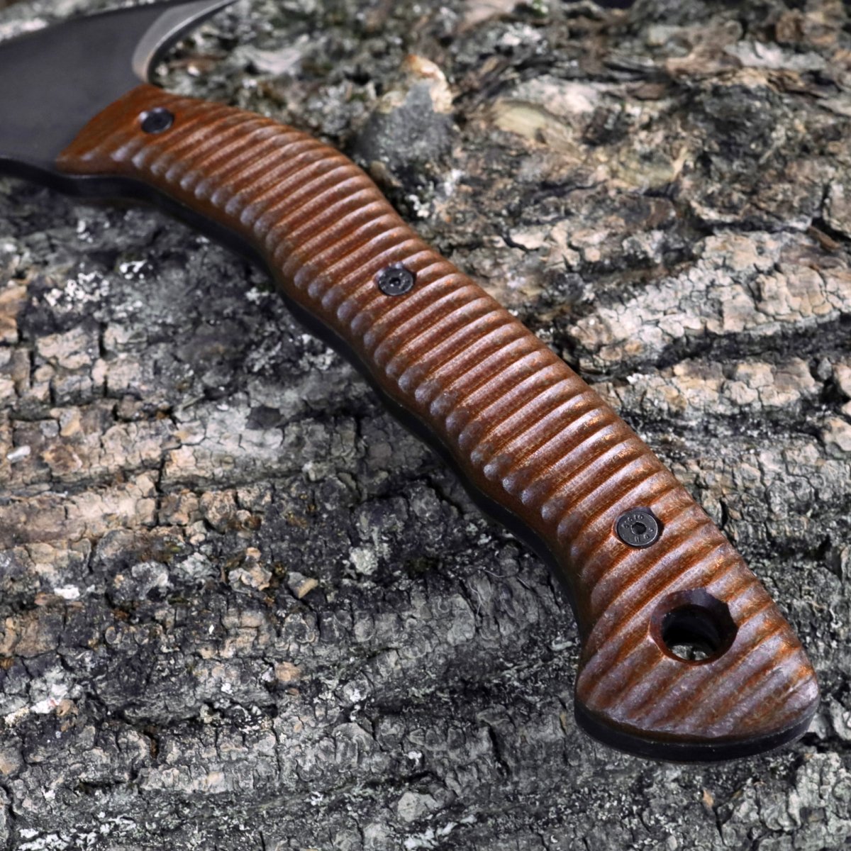 AncientSmithy Compact tomahawk "Mingan" with polymer composite handle