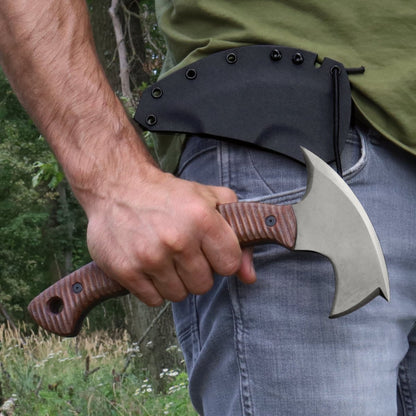 AncientSmithy Compact tomahawk "Mingan" with polymer composite handle