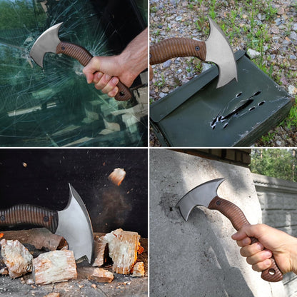AncientSmithy Compact tomahawk "Mingan" with polymer composite handle