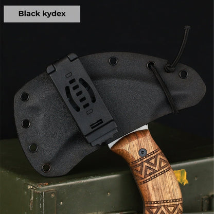 AncientSmithy Compact tomahawk "NIKIDO" with engraved handle