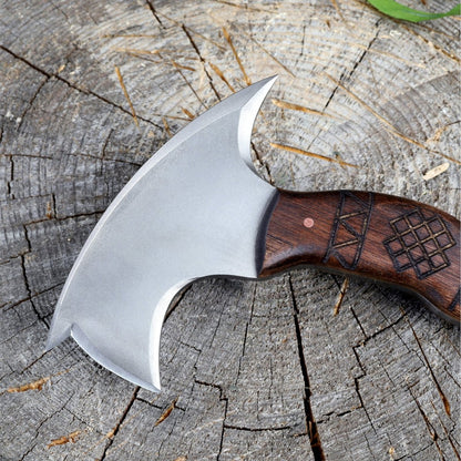 AncientSmithy Compact tomahawk "Tahu" with wooden handle