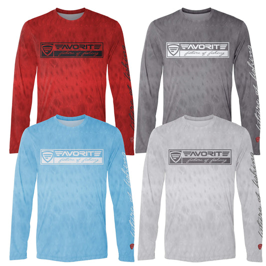 Favorite Fishing Performance Long Sleeve Scalz T-Shirt