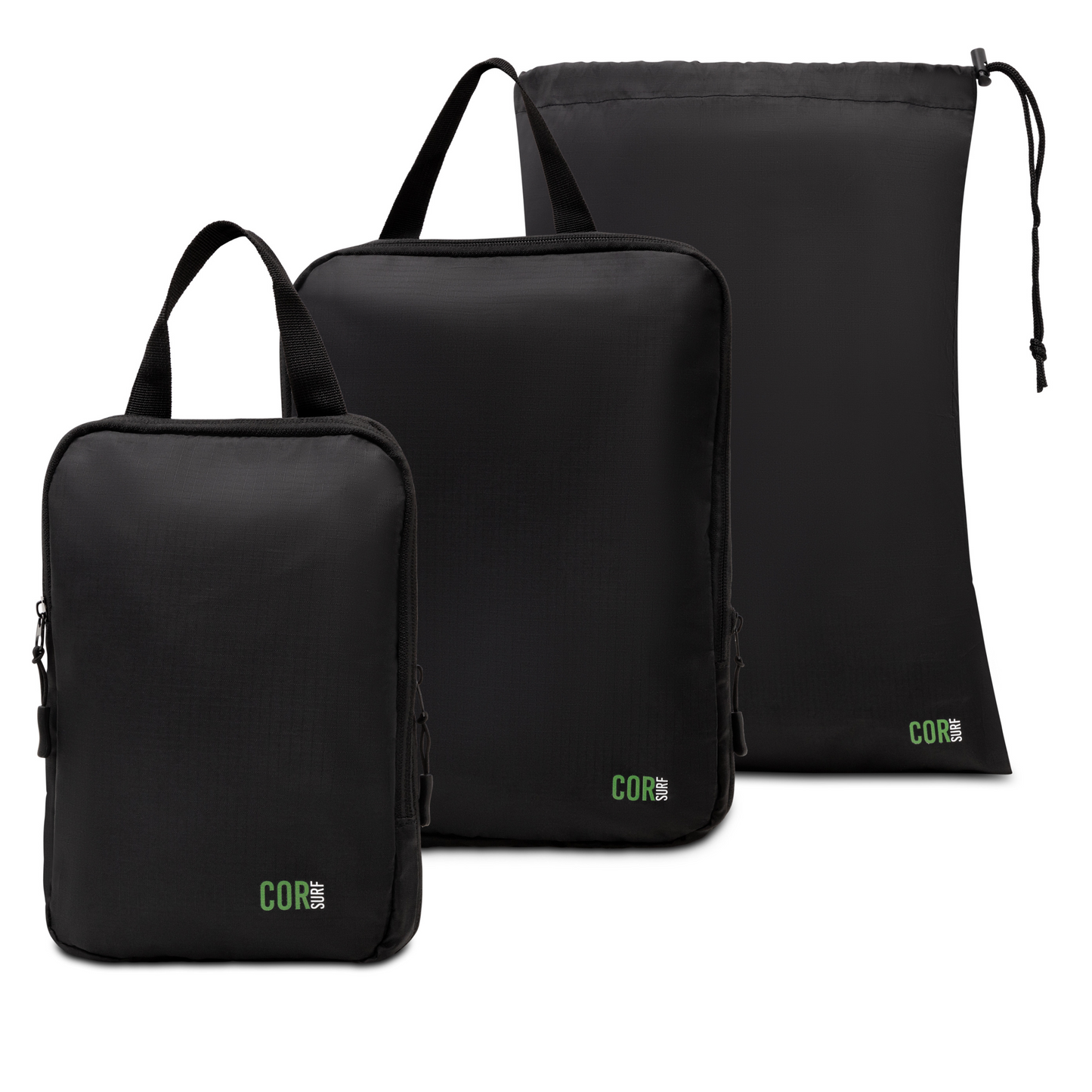 COR Surf Island Hopper Travel Bundle - Backpack + Toiletry Bag + Compression Packing Cubes with YKK