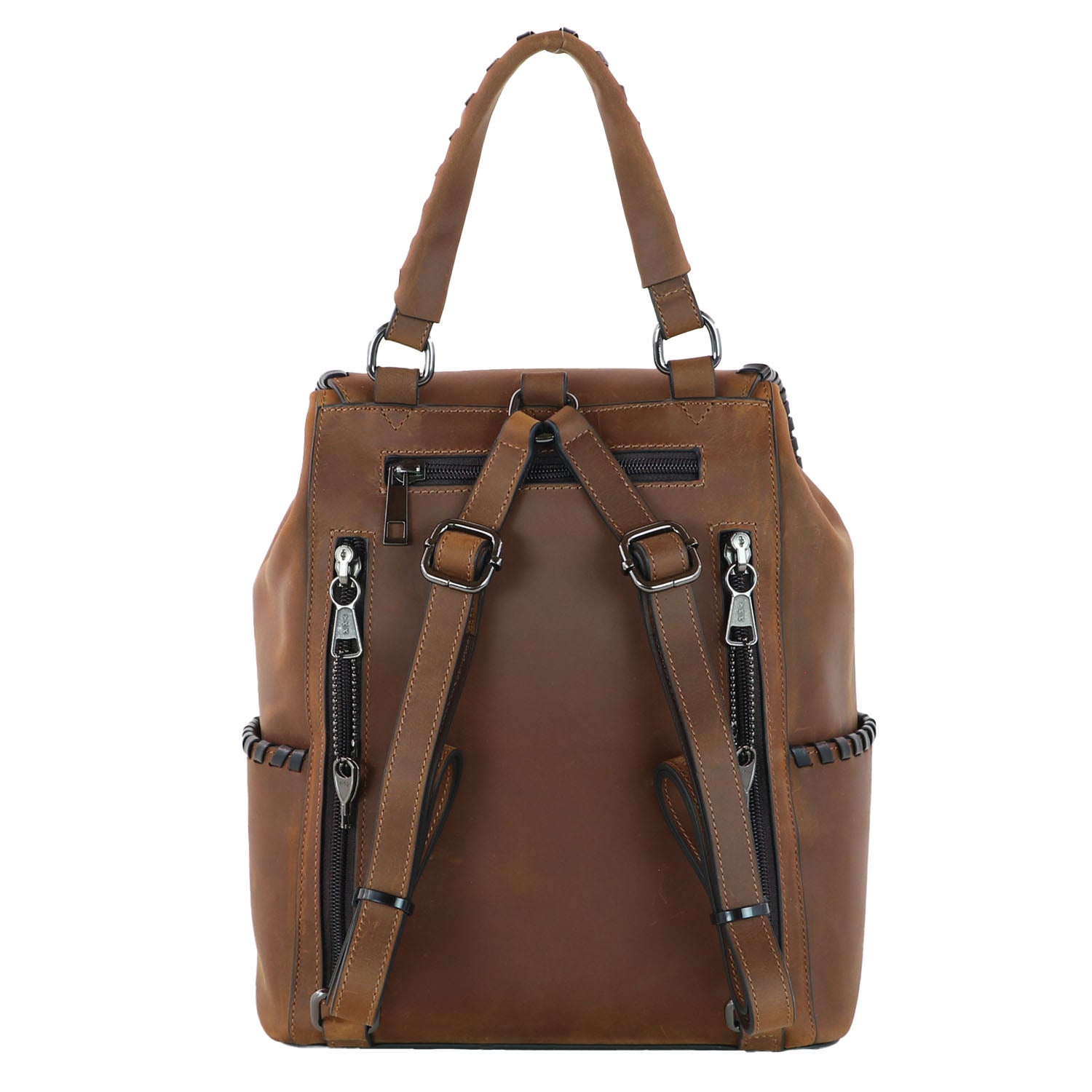 Concealed Carry Allie Leather Backpack by Lady Conceal - Angler's Pro Tackle & Outdoors