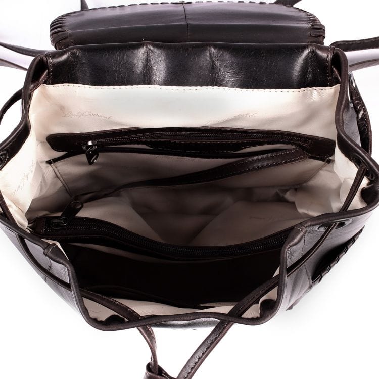 Concealed Carry Allie Leather Backpack by Lady Conceal - Angler's Pro Tackle & Outdoors