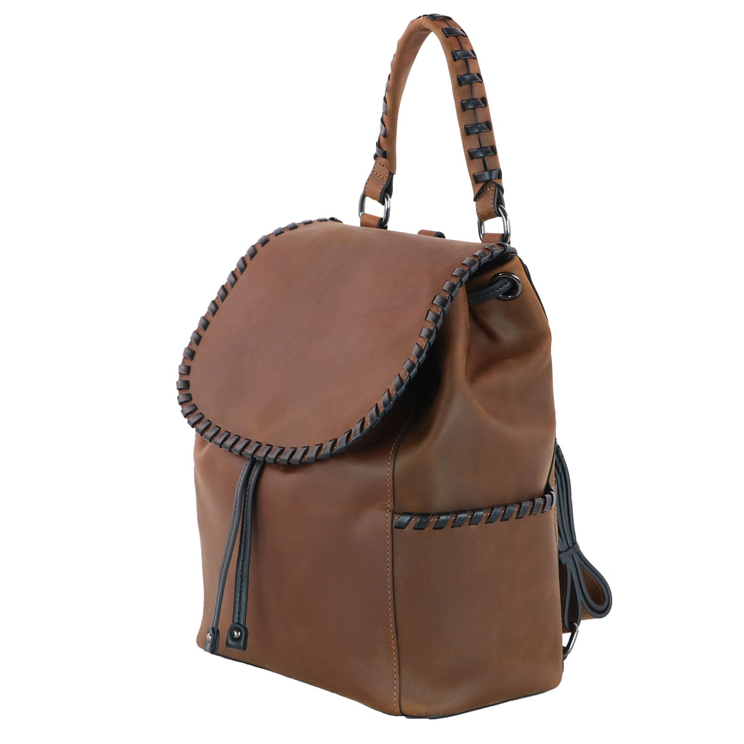 Concealed Carry Allie Leather Backpack by Lady Conceal - Angler's Pro Tackle & Outdoors