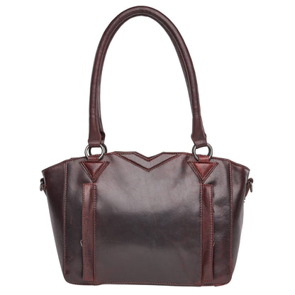 Concealed Carry Aubrey Leather Satchel by Lady Conceal - Angler's Pro Tackle & Outdoors