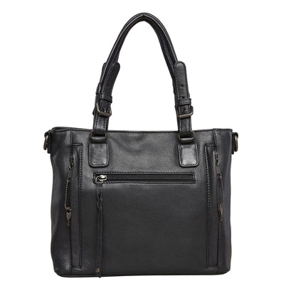 Concealed Carry Bailey Leather Satchel by Lady Conceal - Angler's Pro Tackle & Outdoors