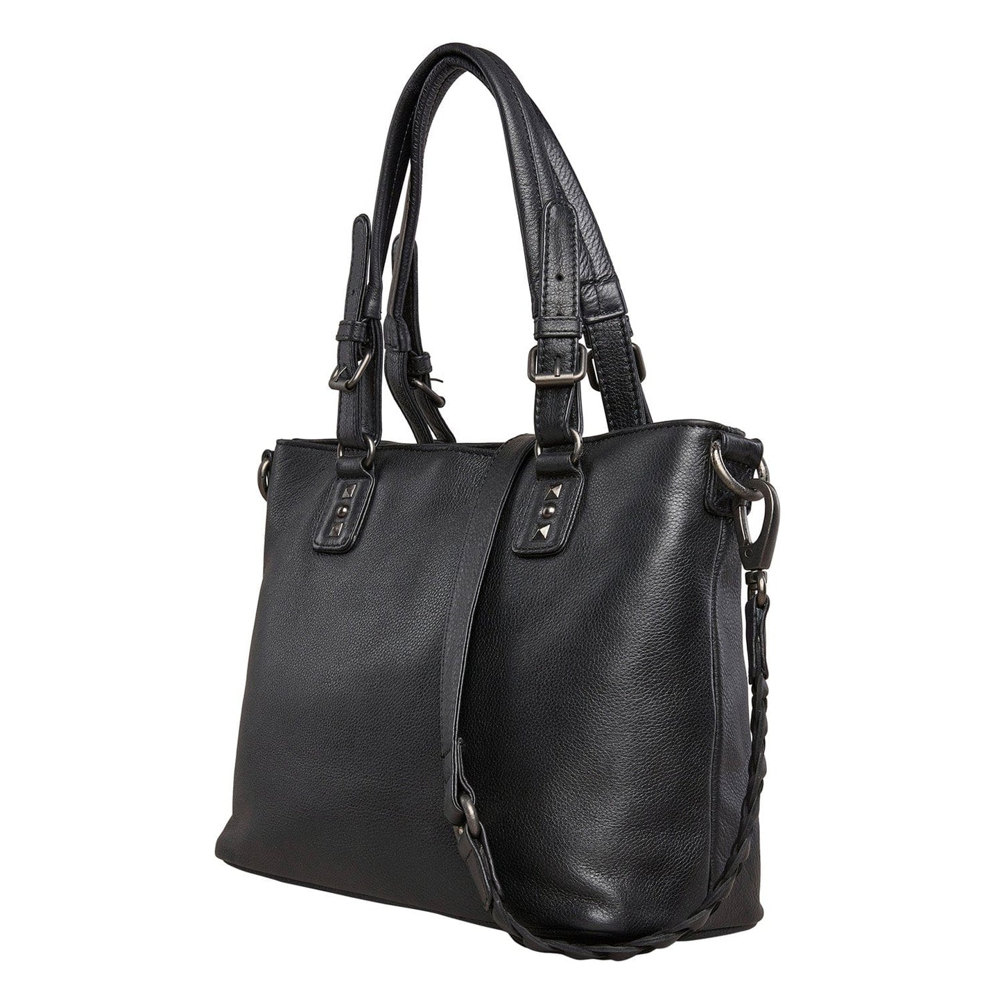 Concealed Carry Bailey Leather Satchel by Lady Conceal - Angler's Pro Tackle & Outdoors