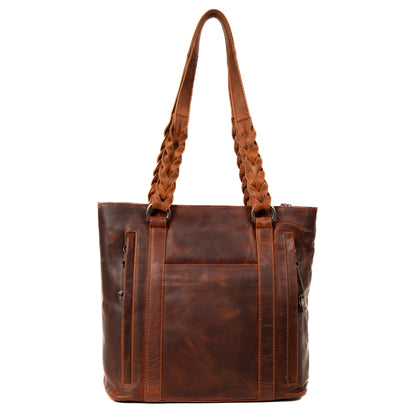 Concealed Carry Bella Leather Tote by Lady Conceal - Angler's Pro Tackle & Outdoors