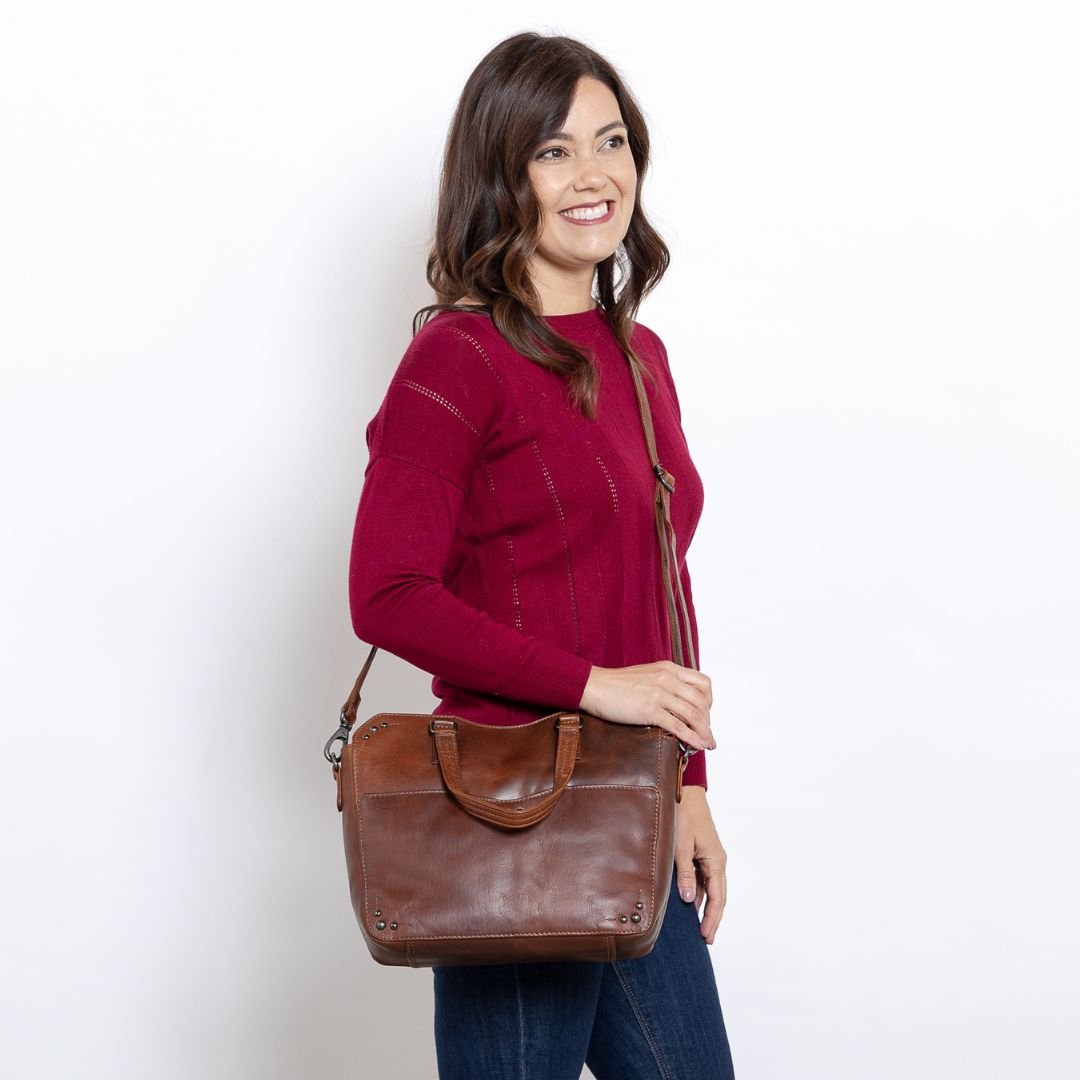 Concealed Carry Bethany Leather Satchel by Lady Conceal - Angler's Pro Tackle & Outdoors