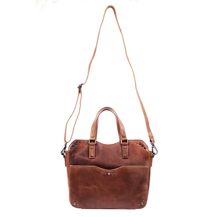 Concealed Carry Bethany Leather Satchel by Lady Conceal - Angler's Pro Tackle & Outdoors