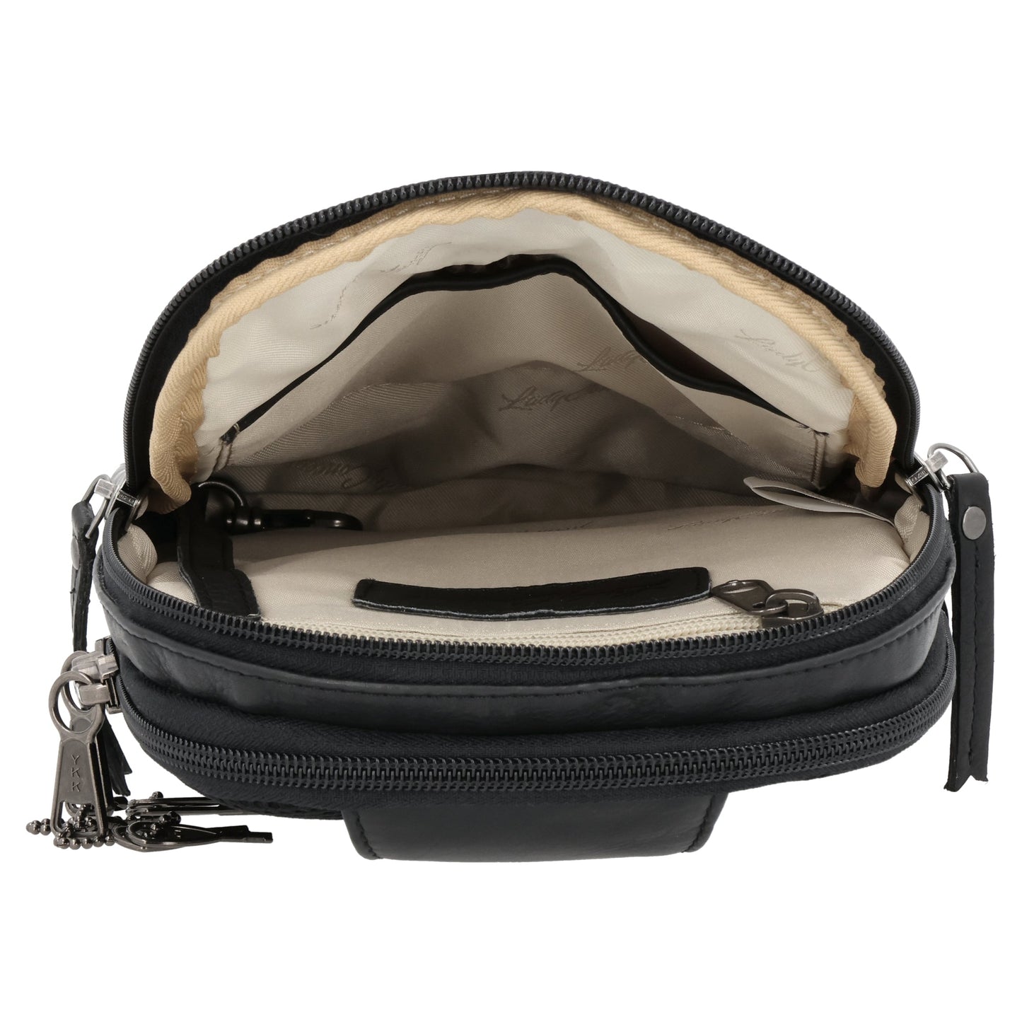 Concealed Carry Bristol Sling Leather Backpack by Lady Conceal - Angler's Pro Tackle & Outdoors