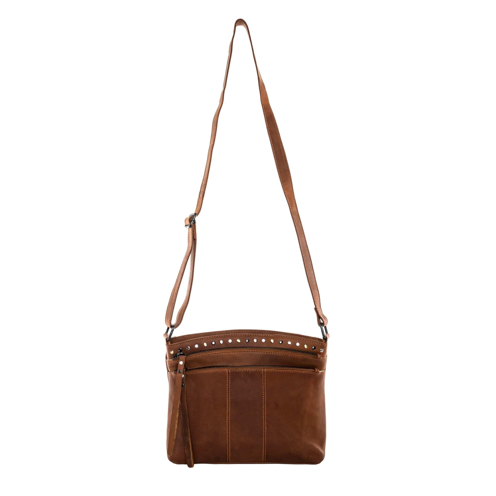 Concealed Carry Brynn Leather Crossbody by Lady Conceal - Angler's Pro Tackle & Outdoors