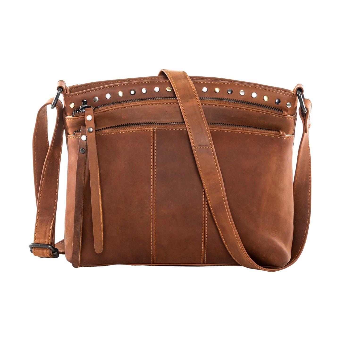 Concealed Carry Brynn Leather Crossbody by Lady Conceal - Angler's Pro Tackle & Outdoors