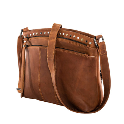 Concealed Carry Brynn Leather Crossbody by Lady Conceal - Angler's Pro Tackle & Outdoors