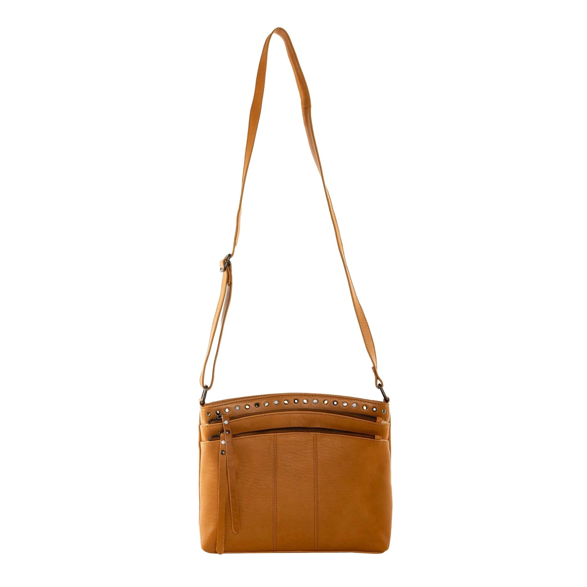 Concealed Carry Brynn Leather Crossbody by Lady Conceal - Angler's Pro Tackle & Outdoors