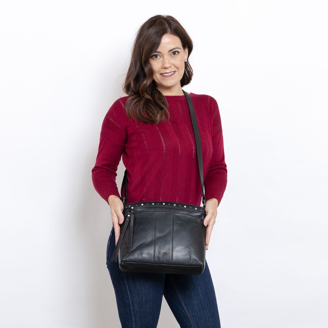 Concealed Carry Brynn Leather Crossbody by Lady Conceal - Angler's Pro Tackle & Outdoors