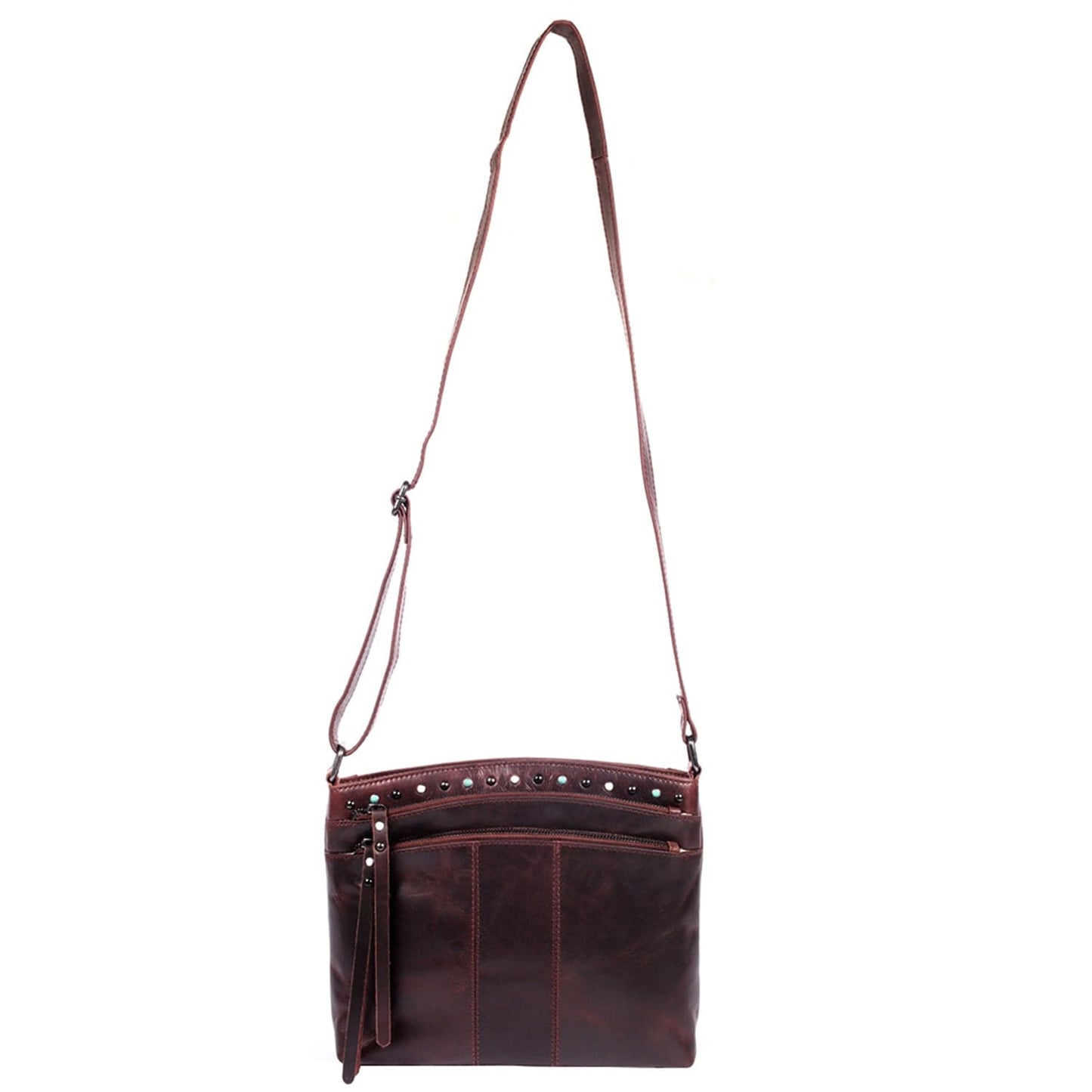 Concealed Carry Brynn Leather Crossbody by Lady Conceal - Angler's Pro Tackle & Outdoors