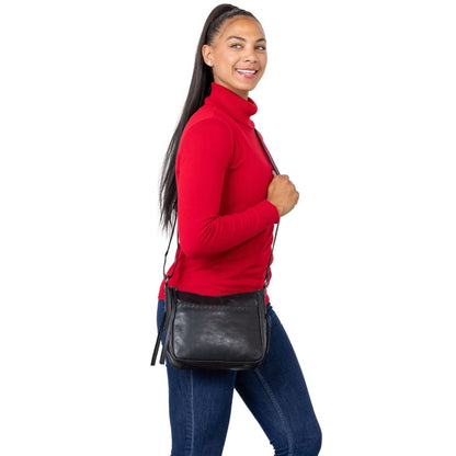 Concealed Carry Callie Leather Crossbody by Lady Conceal - Angler's Pro Tackle & Outdoors