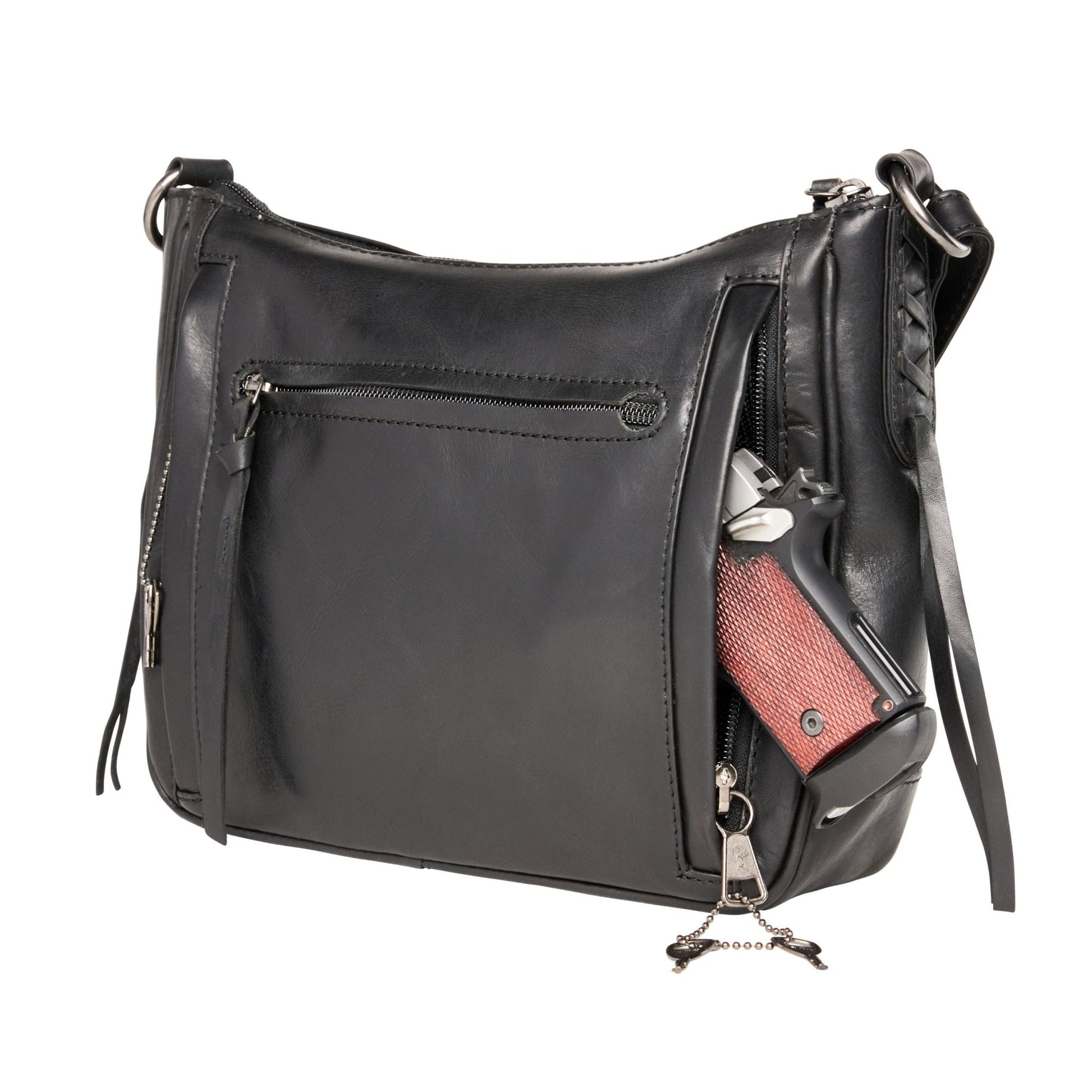 Concealed Carry Callie Leather Crossbody by Lady Conceal - Angler's Pro Tackle & Outdoors