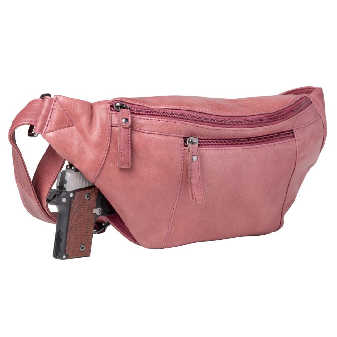 Concealed Carry Charlie Magnetic Leather Sling by Lady Conceal - Angler's Pro Tackle & Outdoors