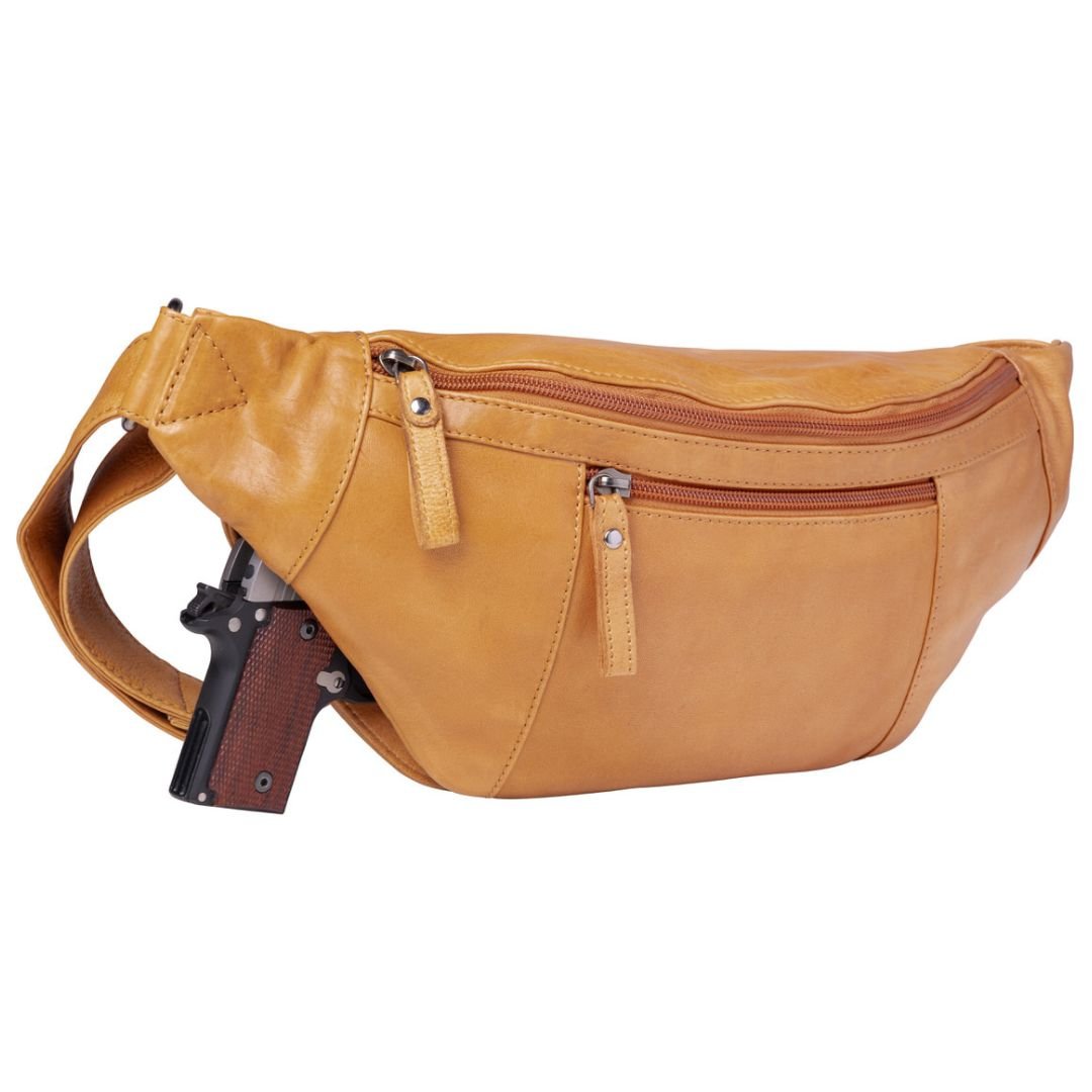 Concealed Carry Charlie Magnetic Leather Sling by Lady Conceal - Angler's Pro Tackle & Outdoors