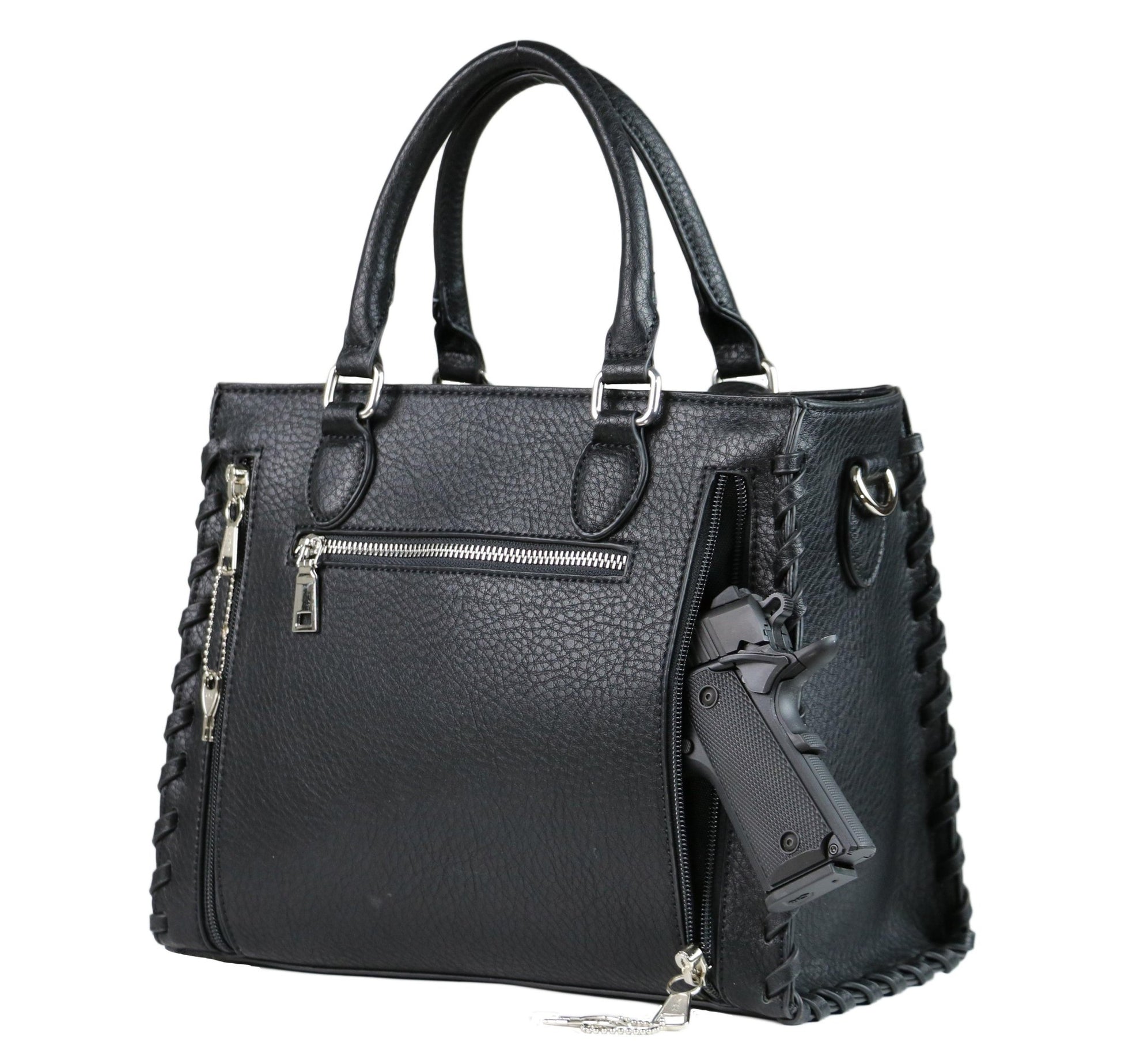 Concealed Carry Crossbody Ann Satchel by Lady Conceal - Angler's Pro Tackle & Outdoors