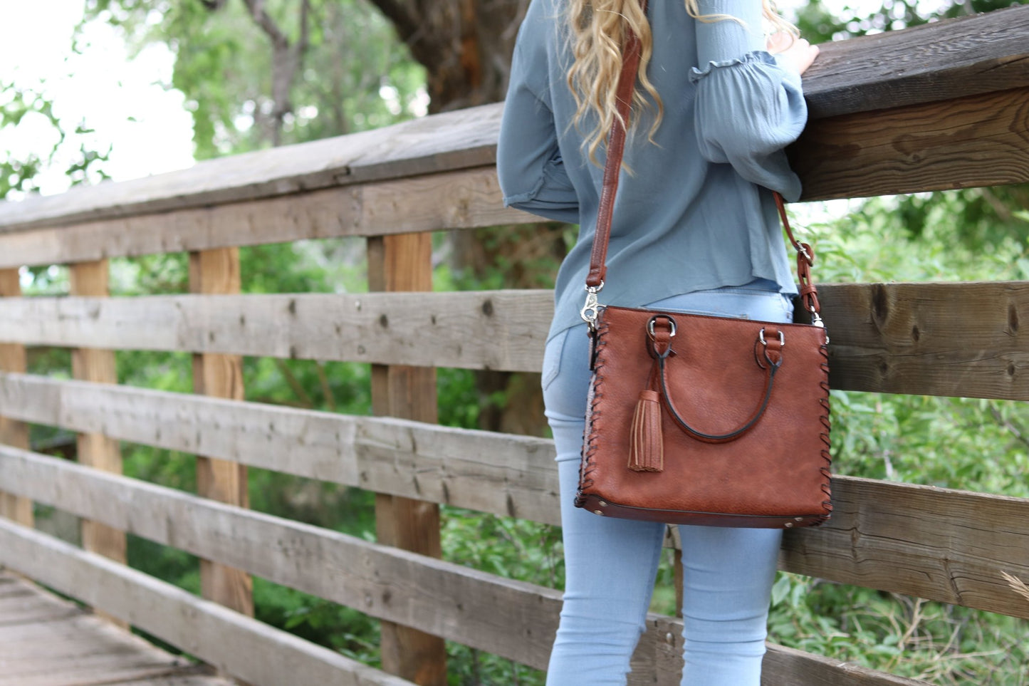 Concealed Carry Crossbody Ann Satchel by Lady Conceal - Angler's Pro Tackle & Outdoors