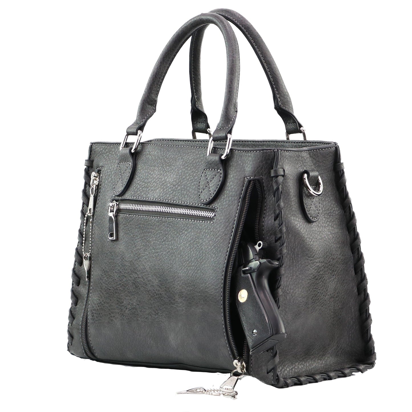 Concealed Carry Crossbody Ann Satchel by Lady Conceal - Angler's Pro Tackle & Outdoors