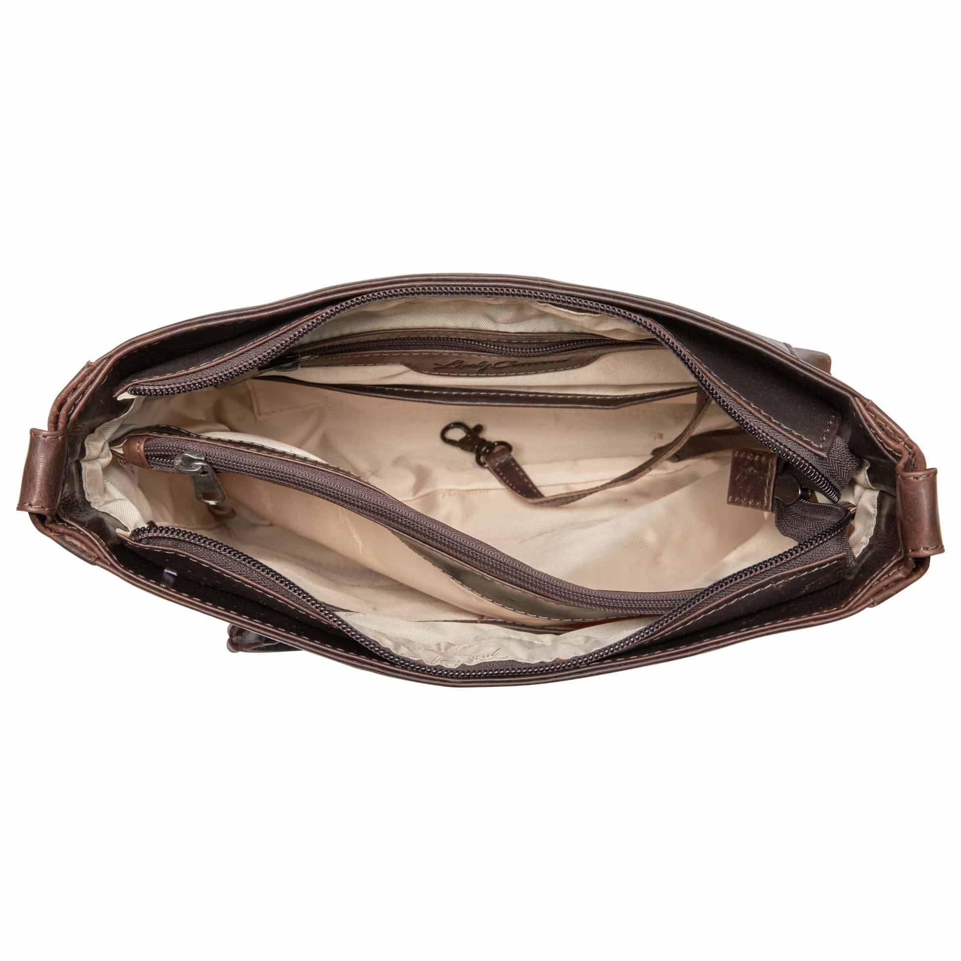 Concealed Carry Delaney Leather Crossbody by Lady Conceal - Angler's Pro Tackle & Outdoors