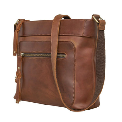 Concealed Carry Delaney Leather Crossbody by Lady Conceal - Angler's Pro Tackle & Outdoors