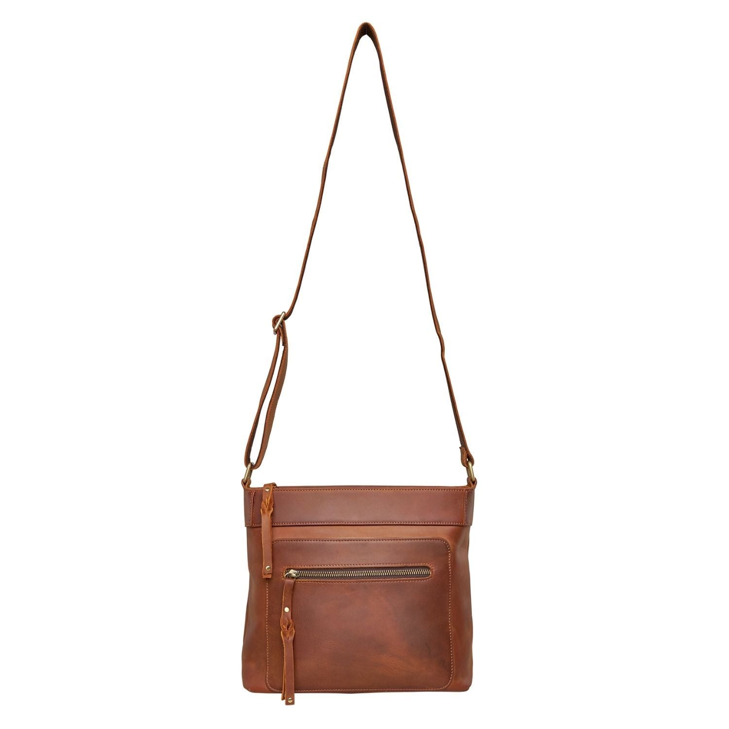 Concealed Carry Delaney Leather Crossbody by Lady Conceal - Angler's Pro Tackle & Outdoors