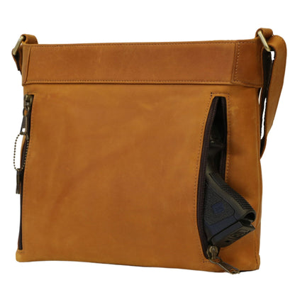 Concealed Carry Delaney Leather Crossbody by Lady Conceal - Angler's Pro Tackle & Outdoors