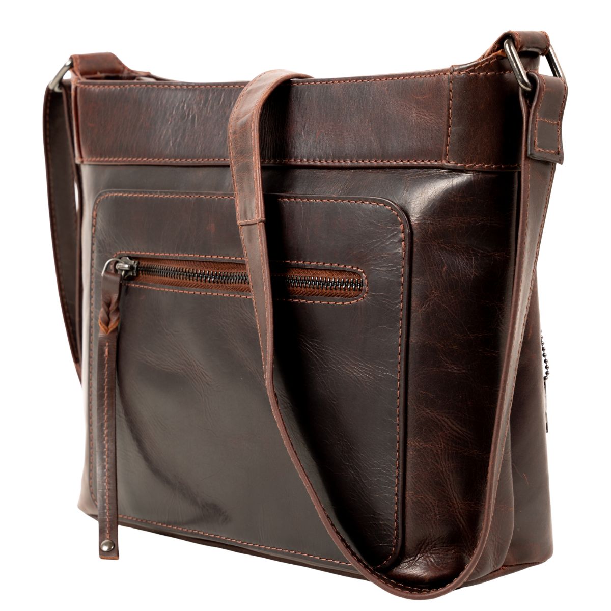 Concealed Carry Delaney Leather Crossbody by Lady Conceal - Angler's Pro Tackle & Outdoors