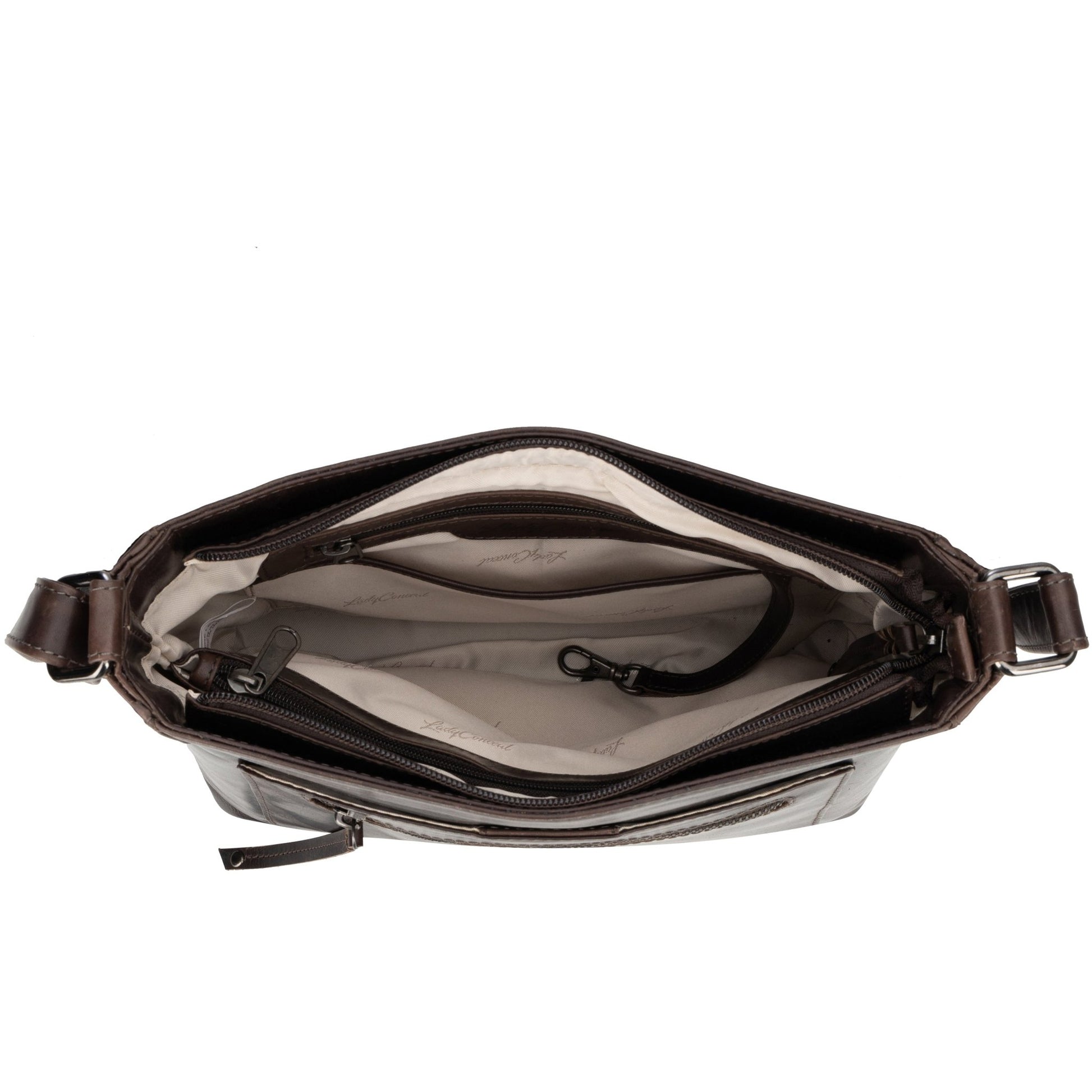 Concealed Carry Delaney Leather Crossbody by Lady Conceal - Angler's Pro Tackle & Outdoors