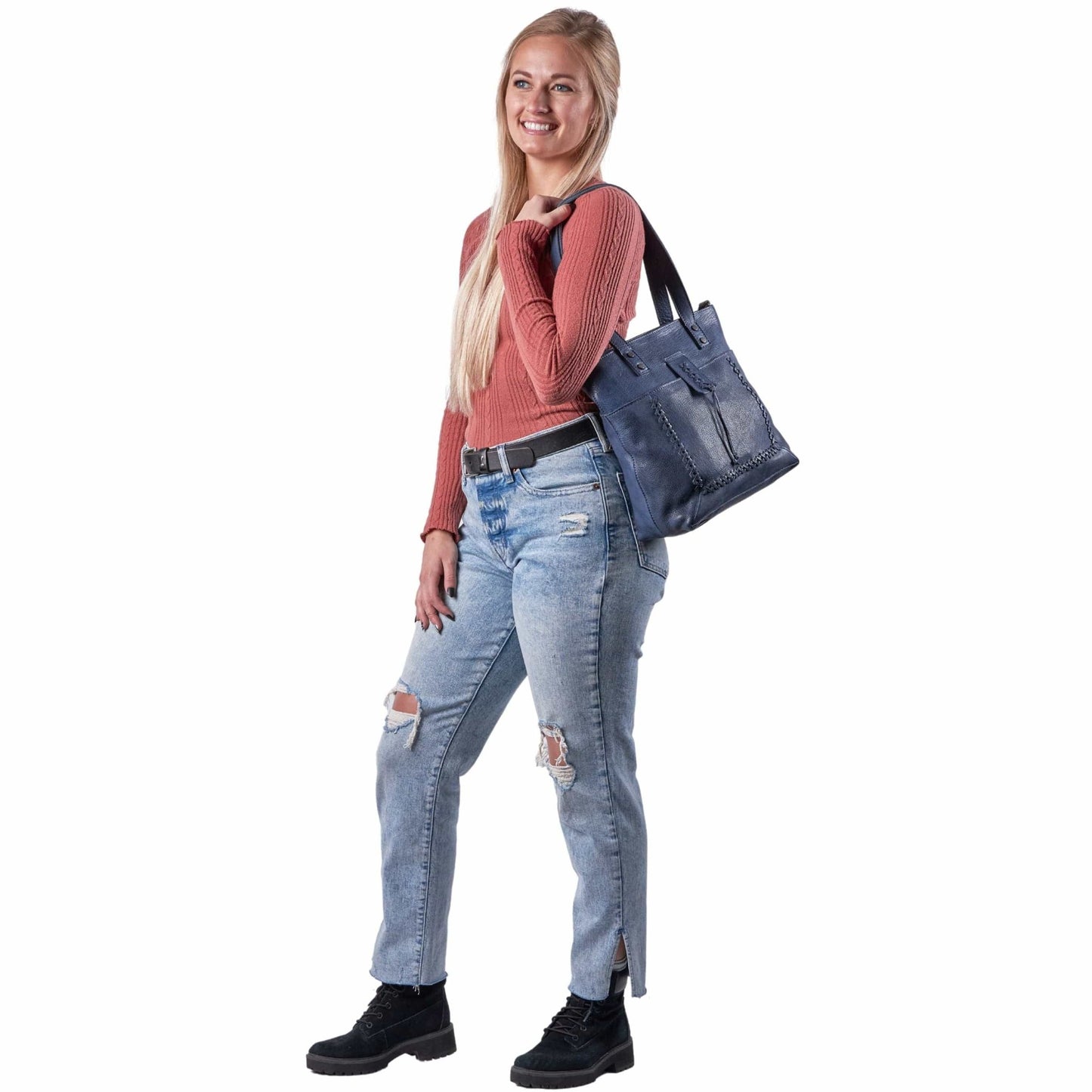 Concealed Carry Eden Leather Tote by Lady Conceal - Angler's Pro Tackle & Outdoors