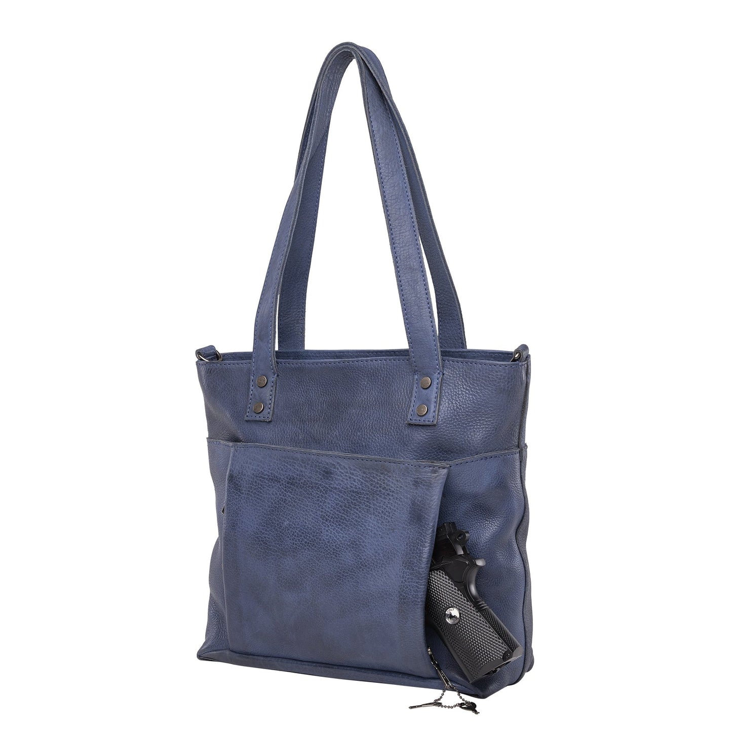 Concealed Carry Eden Leather Tote by Lady Conceal - Angler's Pro Tackle & Outdoors