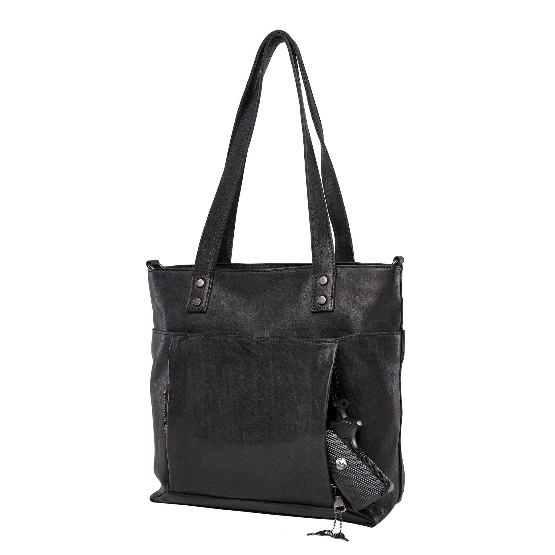 Concealed Carry Eden Leather Tote by Lady Conceal - Angler's Pro Tackle & Outdoors