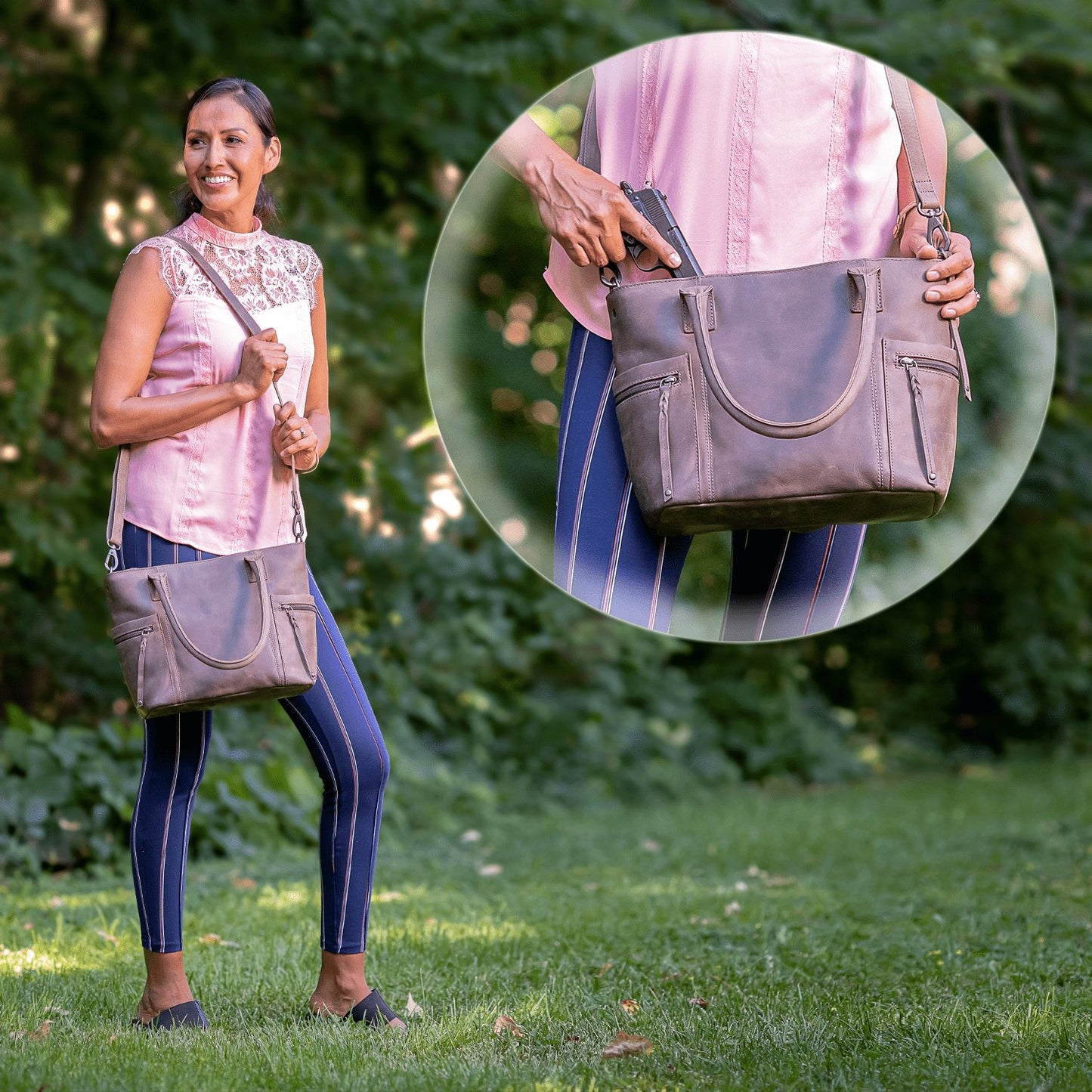 Concealed Carry Emerson Satchel by Lady Conceal - Angler's Pro Tackle & Outdoors