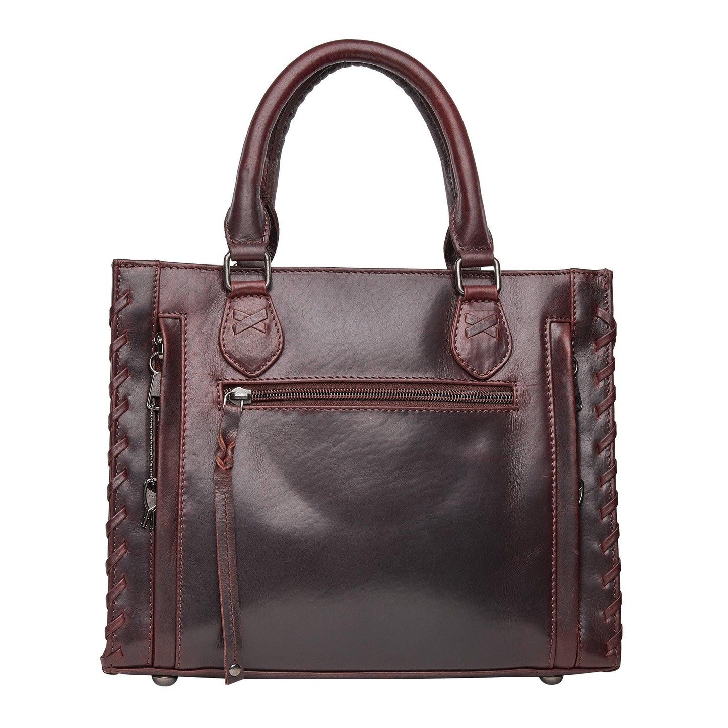 Concealed Carry Emma Leather Satchel by Lady Conceal - Angler's Pro Tackle & Outdoors