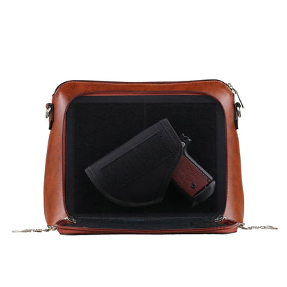 Concealed Carry Evelyn Leather Crossbody by Lady Conceal - Angler's Pro Tackle & Outdoors