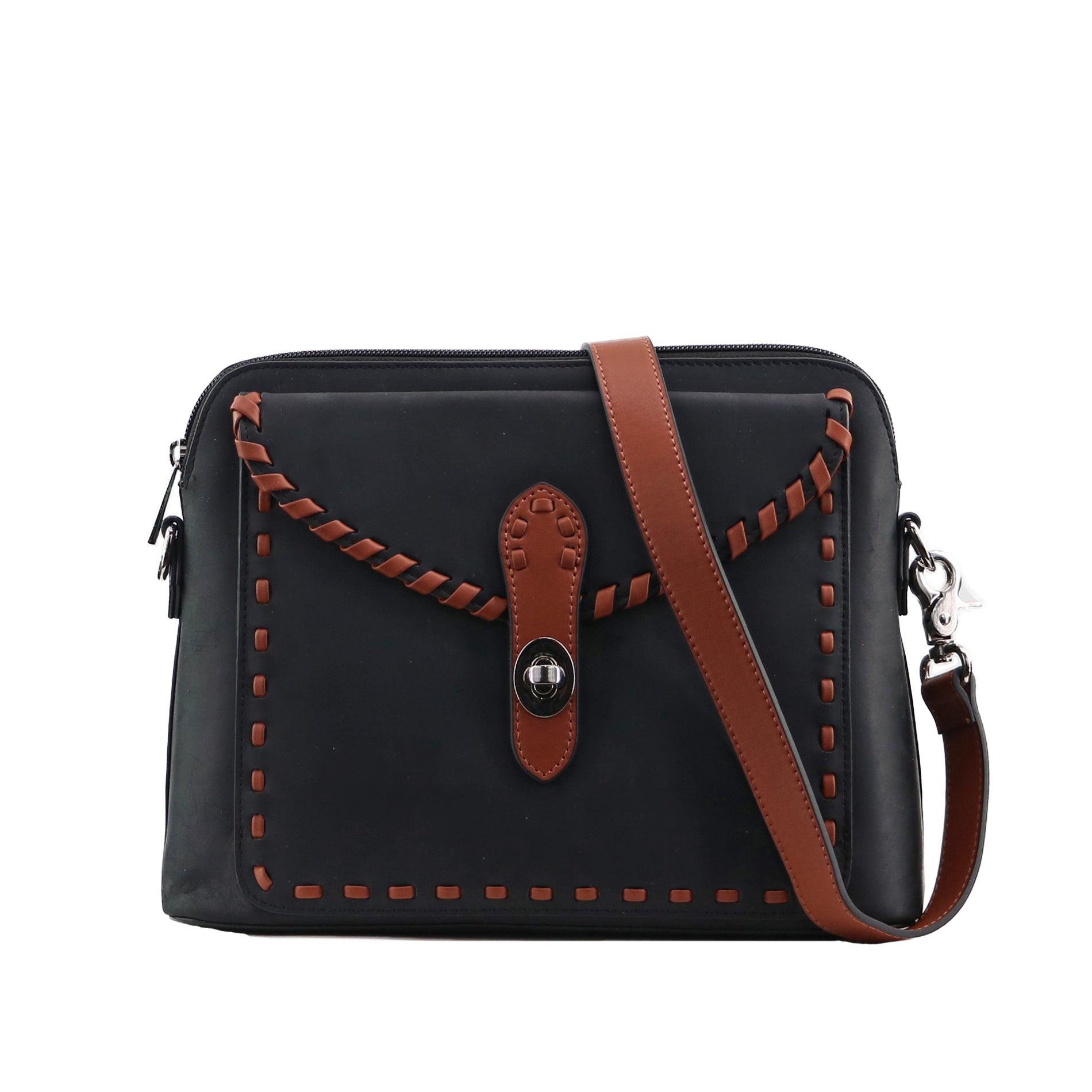 Concealed Carry Evelyn Leather Crossbody by Lady Conceal - Angler's Pro Tackle & Outdoors