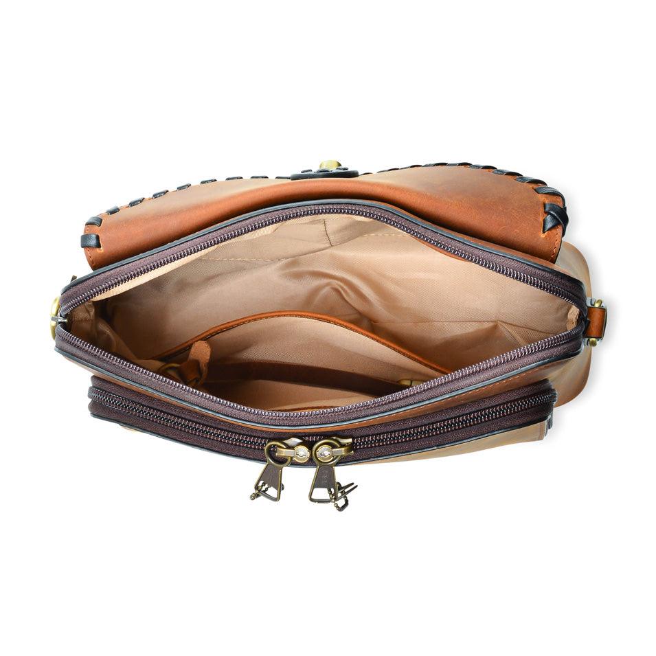 Concealed Carry Evelyn Leather Crossbody by Lady Conceal - Angler's Pro Tackle & Outdoors