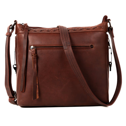 Concealed Carry Faith Leather Crossbody by Lady Conceal - Angler's Pro Tackle & Outdoors